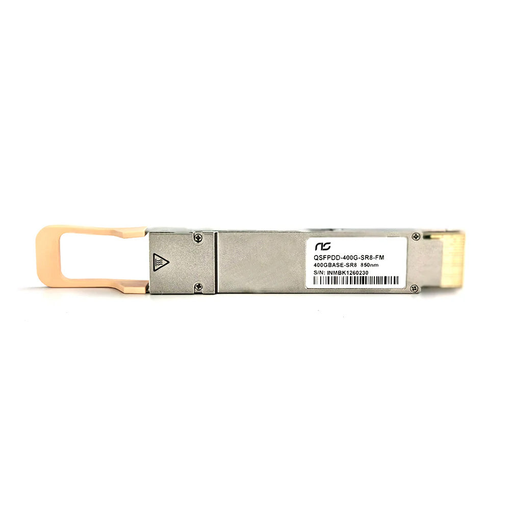 NSComm NS-QDD-400G-SR8 400G Base-SR8 QSFP-DD PAM4 850nm 100m MTP/MPO OM3 FEC Optical Transceiver Module