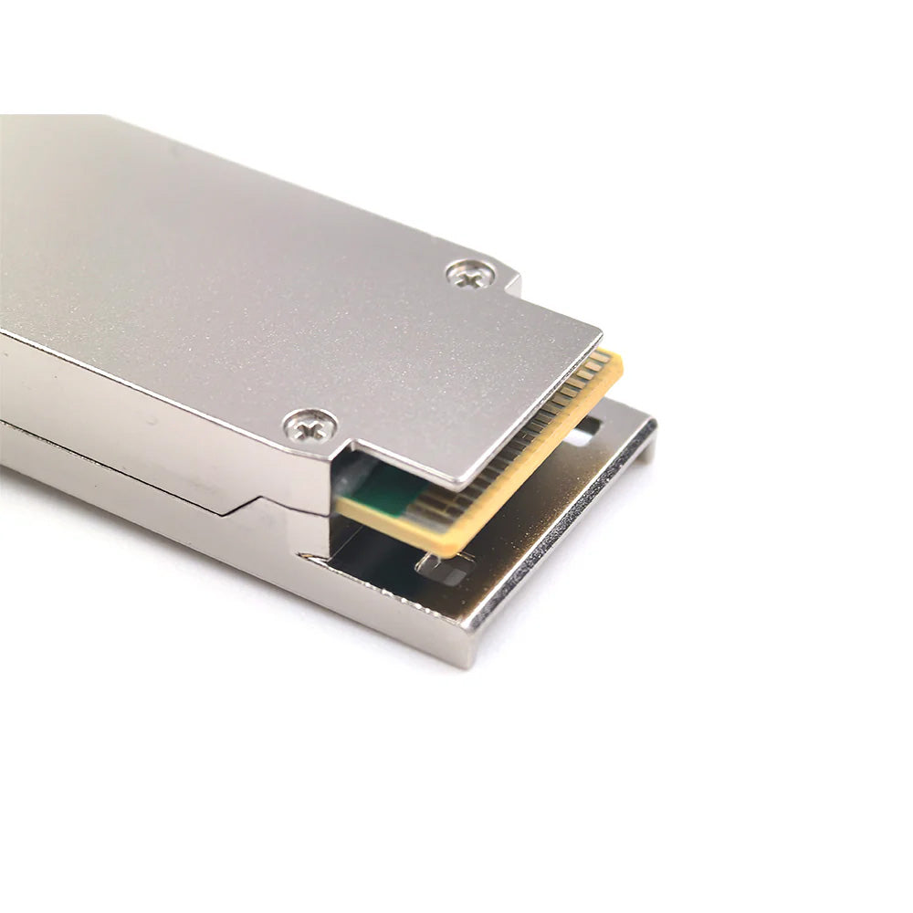 NSComm NS-QSFP112-400G-SR4 400G Base-SR4 QSFP112 PAM4 850nm 100m MTP/MPO-12 OM3 Optical Transceiver Module