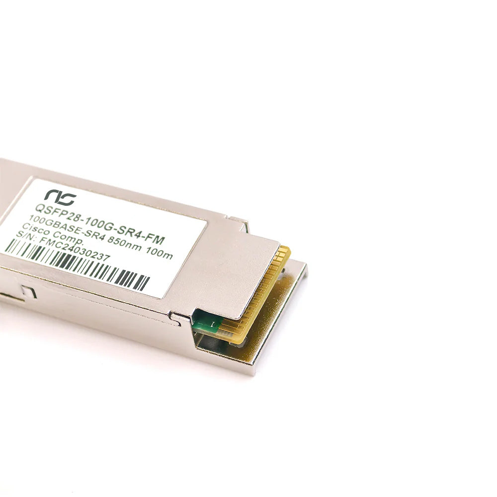 NSComm NS-QSFP28-100G-SR4 100G Base-SR4 QSFP28 850nm 100m MTP/MPO-12 MMF DOM Optical Transceiver Module