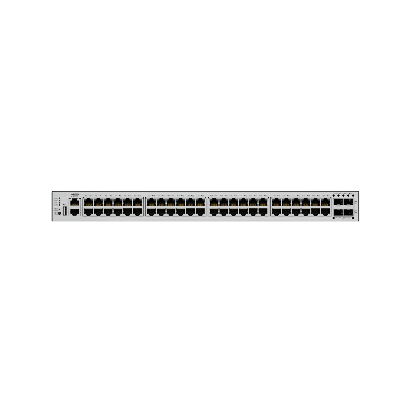 NSComm S5310-48GT4XS-P-E 48x1G (PoE+) & 4x10G SFP+ L3 PoE Switch