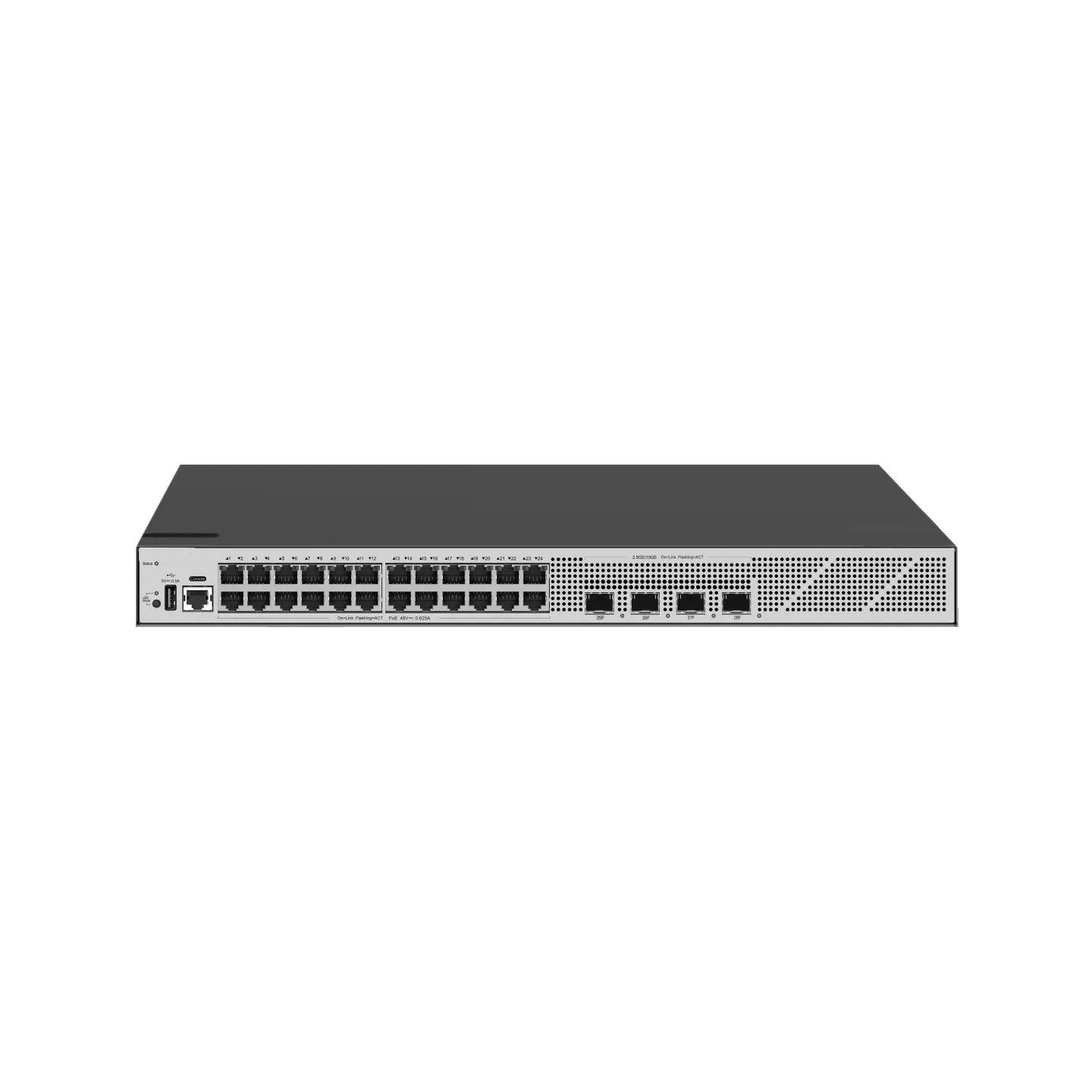 NSComm S5350-24GT4XS-P-E 24x1G (PoE+) & 4x10G SFP+ L3 PoE Switch
