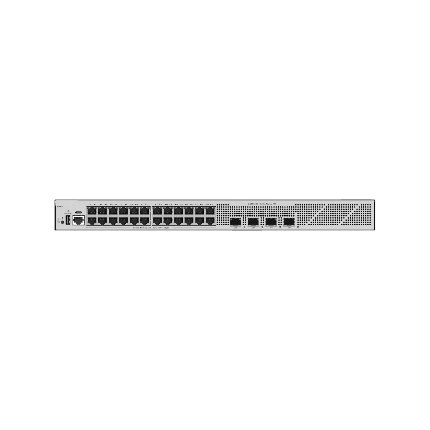 NSComm S5350-24GT4XS-P-E 24x1G (PoE+) & 4x10G SFP+ L3 PoE Switch