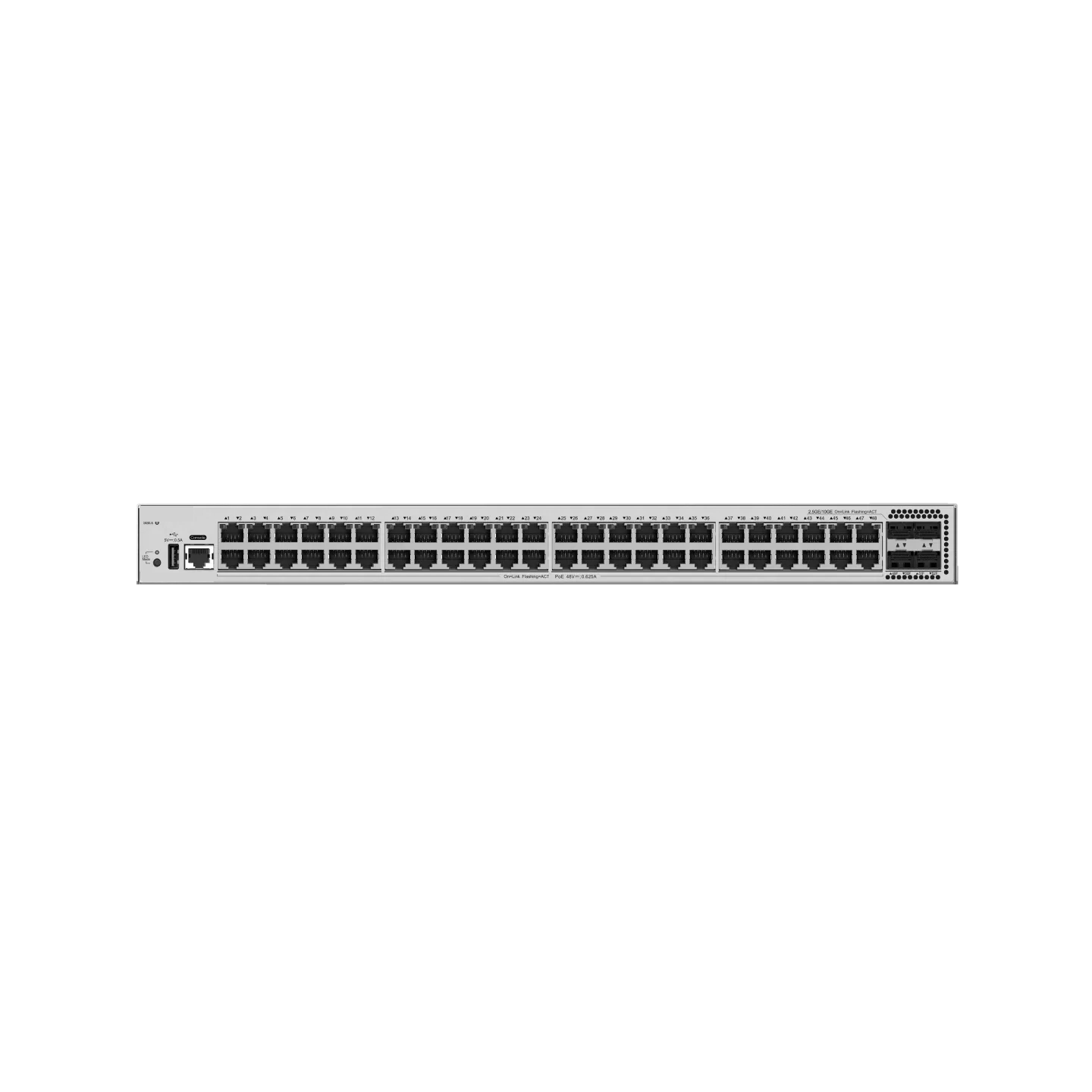 NSComm S5350-48GT4SFP-P-E 48x1G (PoE+) & 4x1G SFP L3 PoE Switch