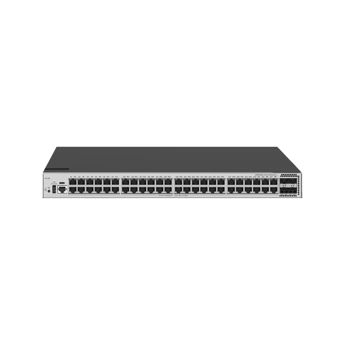 NSComm S5350-48GT4XS-P-E 48x1G (PoE+) & 4x10G SFP+ L3 PoE Switch