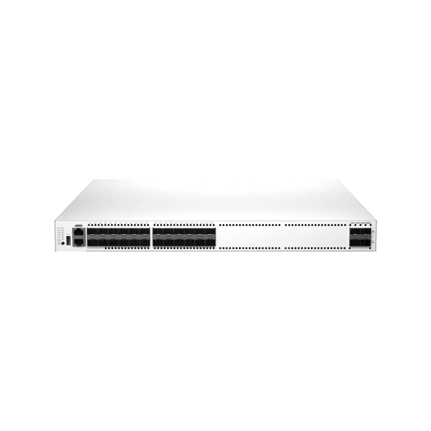 NSComm S5750-24SFP4XS24DP-UP 24x1G Optical PoF & 4x10G SFP+ Uplink Switch