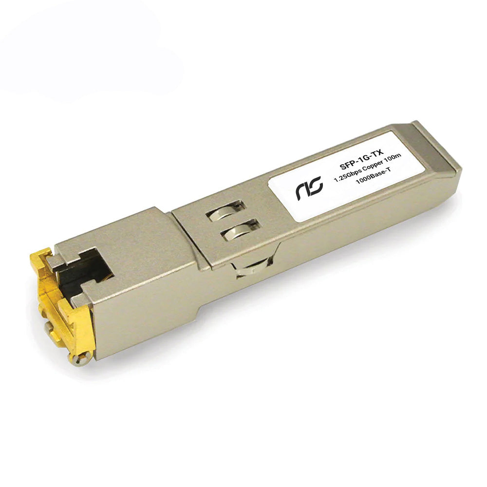 NSComm NS-SFP-1G-TX GLC-T 1000BASE-T SFP Copper 100m RJ-45 Transceiver Module