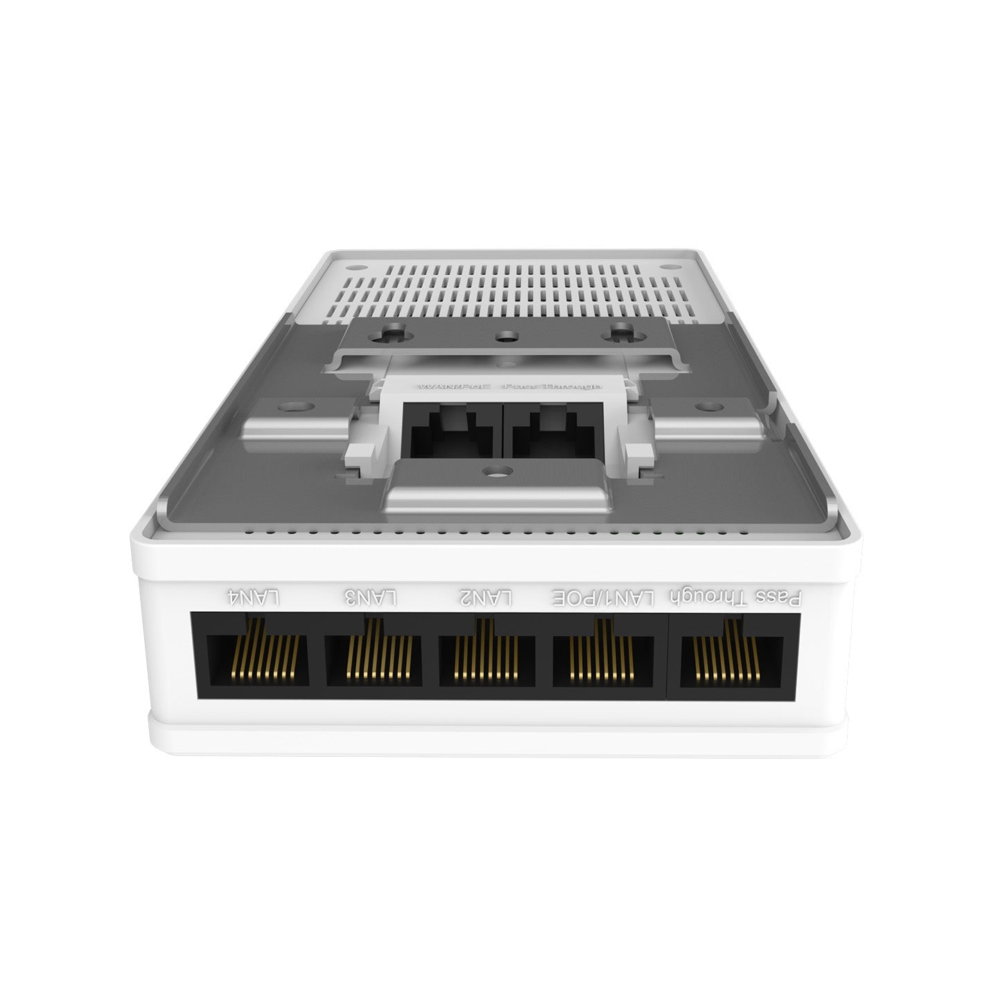 NSComm FAP655 WiFi 6 AX3000 Dual-Band In-Wall Access Point with PoE and 4xLAN