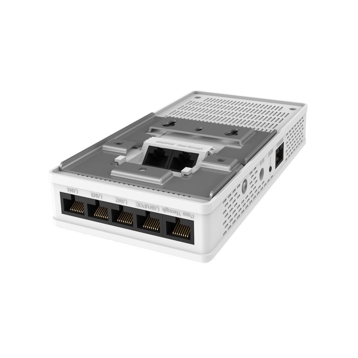 NSComm FAP655 WiFi 6 AX3000 Dual-Band In-Wall Access Point with PoE and 4xLAN