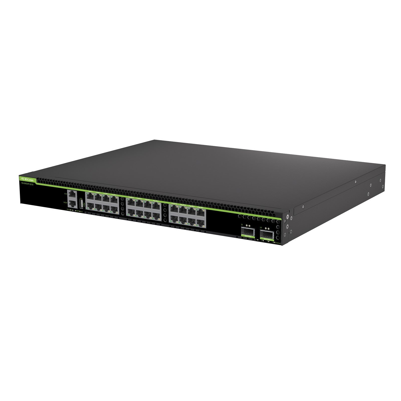 NSComm S5624P-2Z-EI 24 x 100M/1G/2.5G/5G/10G PoE++ Base-T L3 Managed Switch
