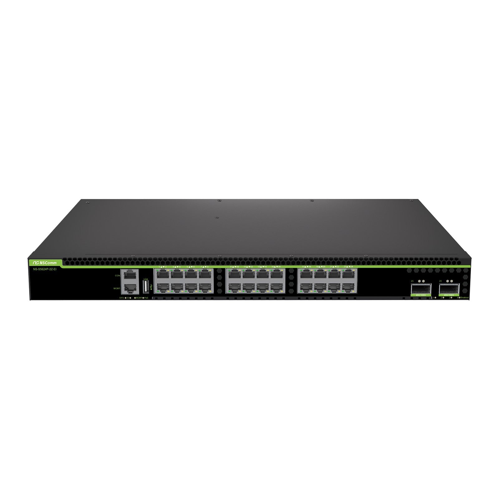 NSComm S5624P-2Z-EI 24 x 100M/1G/2.5G/5G/10G PoE++ Base-T L3 Managed Switch