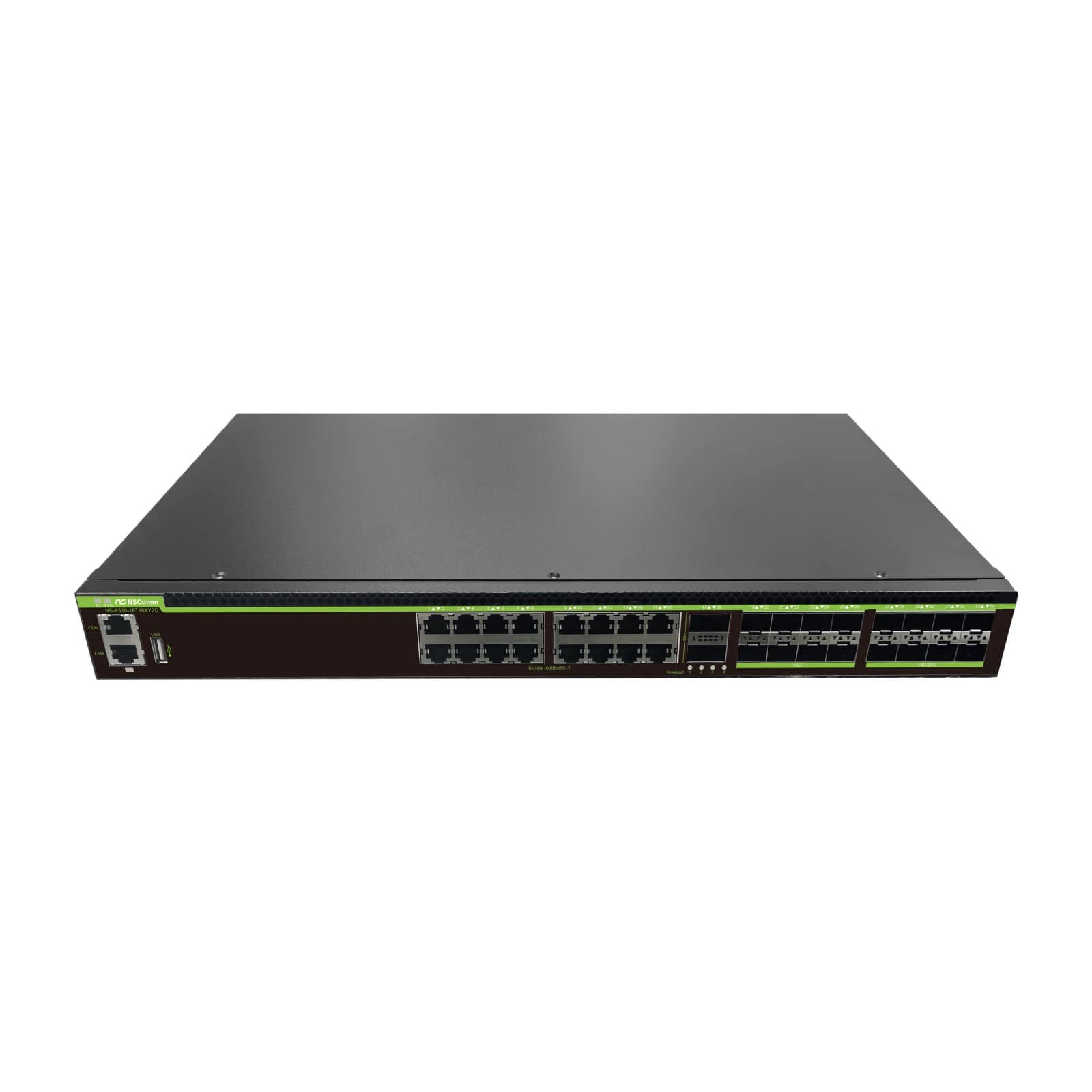 NSComm E530-16T16XY2Q Multi-Rate Campus & Data Center Aggregation Switch