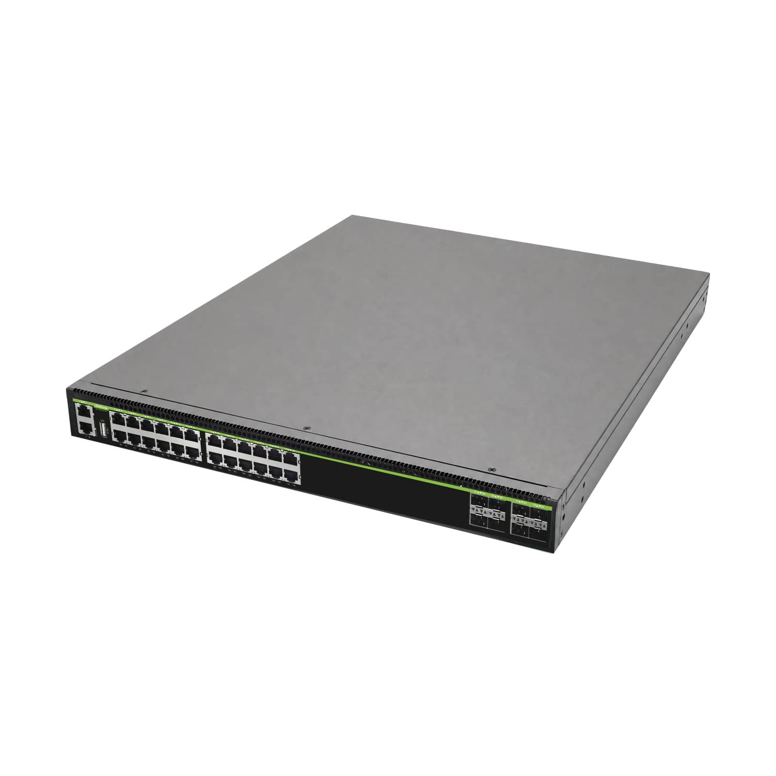 NSComm E530-24T8X 24-Port Gigabit Campus Access Switch with 10G Uplinks