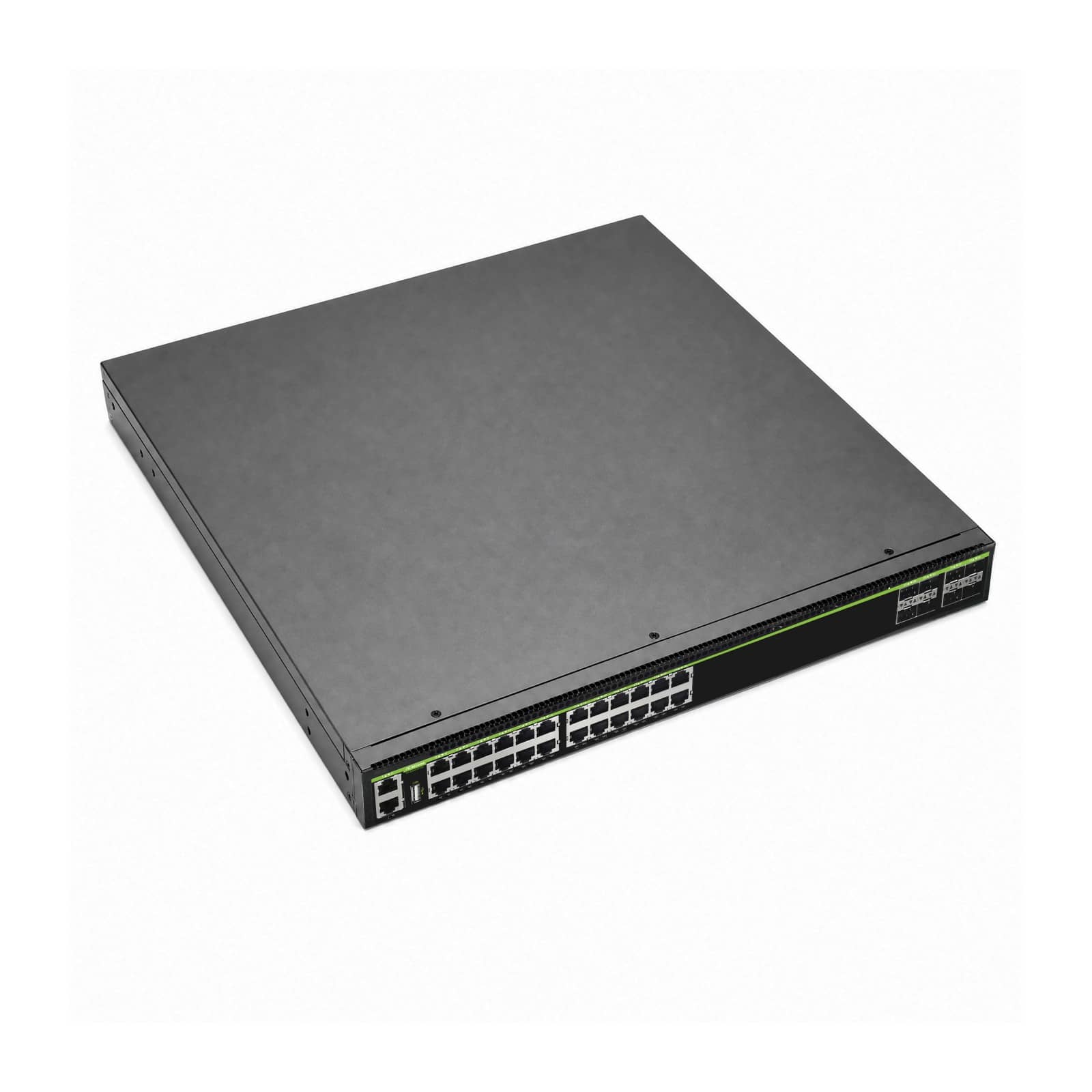 NSComm E530-24T8X 24-Port Gigabit Campus Access Switch with 10G Uplinks