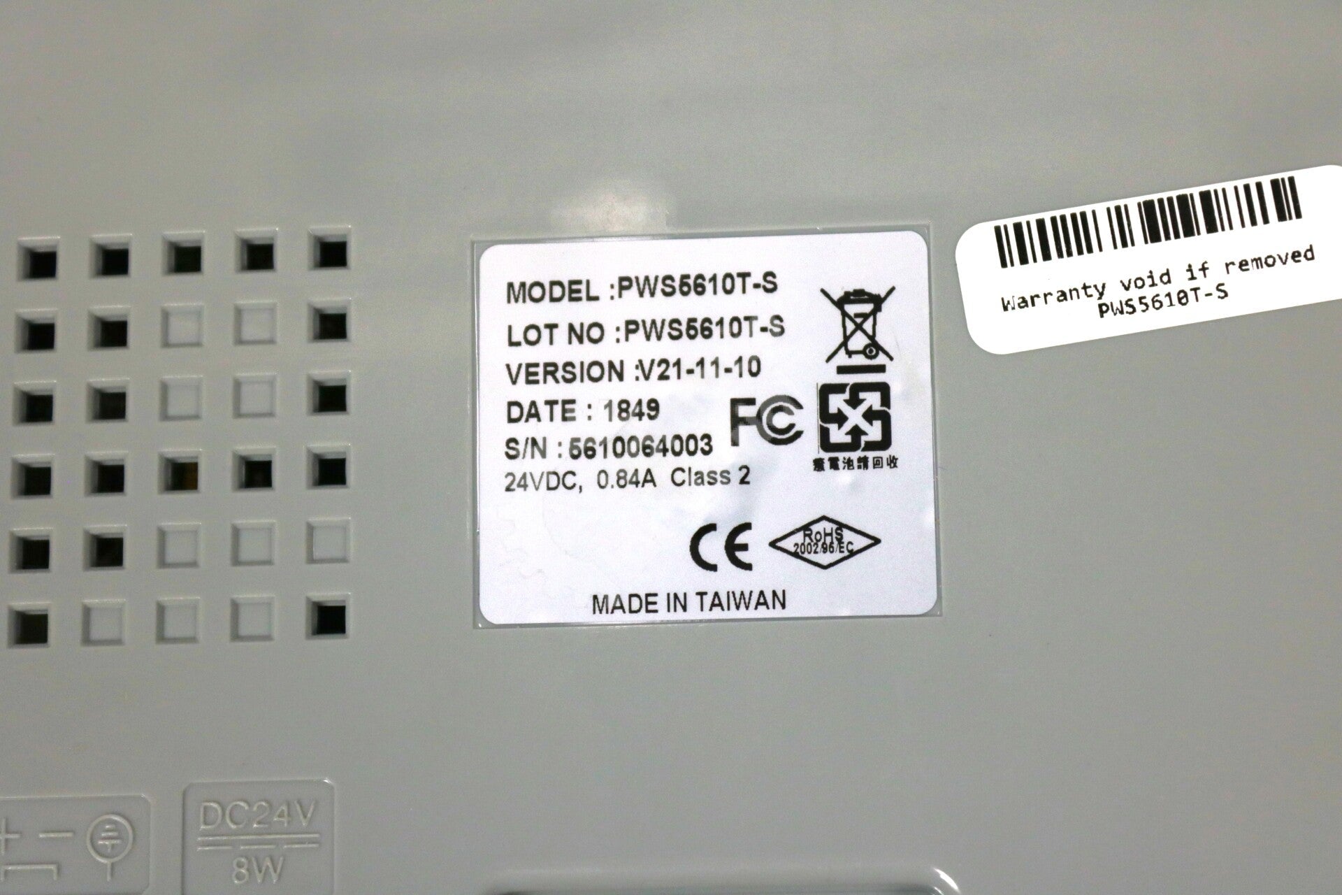 PWS5610T-S By Beijer Electronics HITECH 24VDC Class 2 Operator Interface NSFP