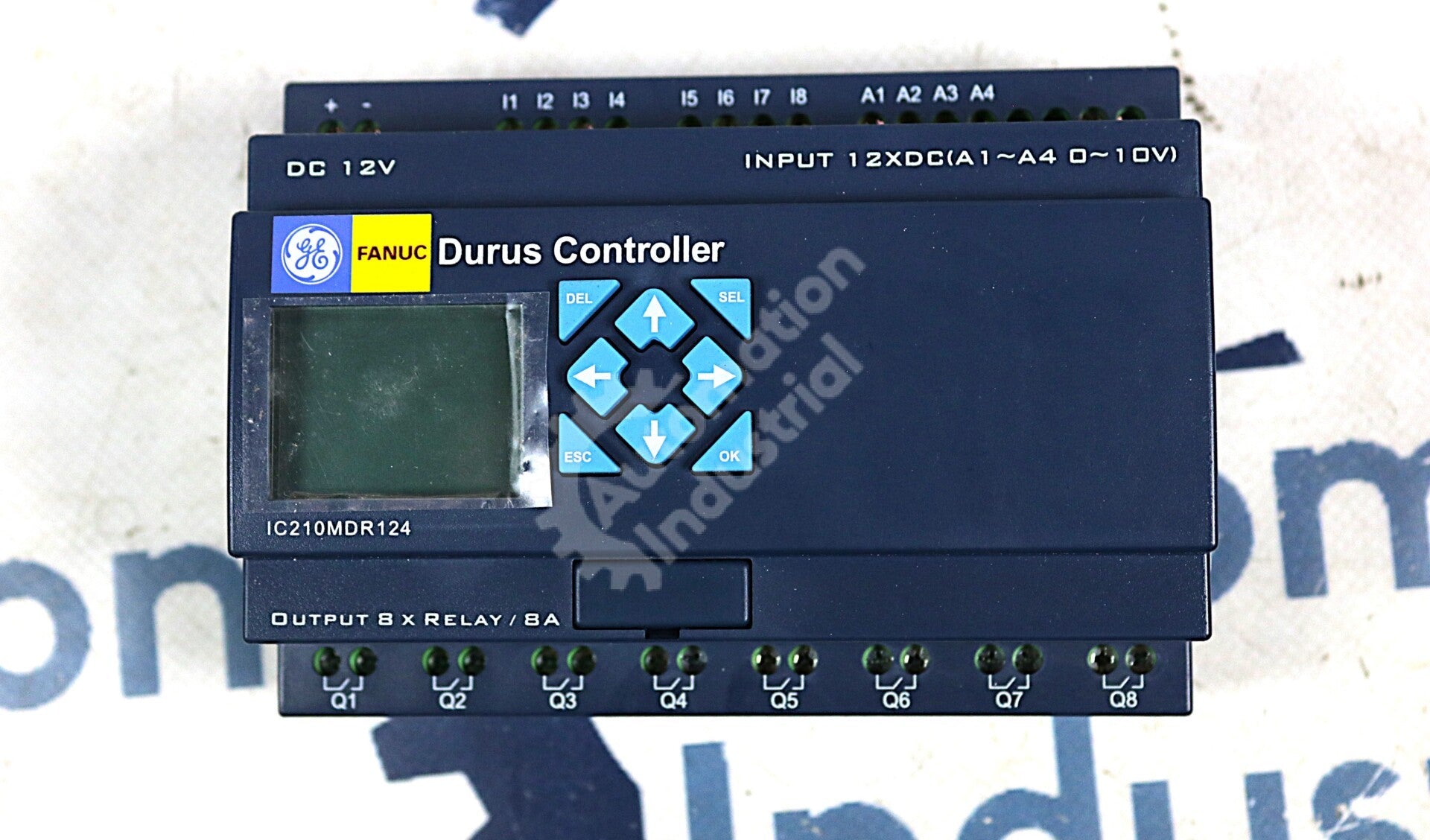IC210MDR124 By GE Fanuc 12VDC 8AMP Expandable Power Source Durus Controller NSFP