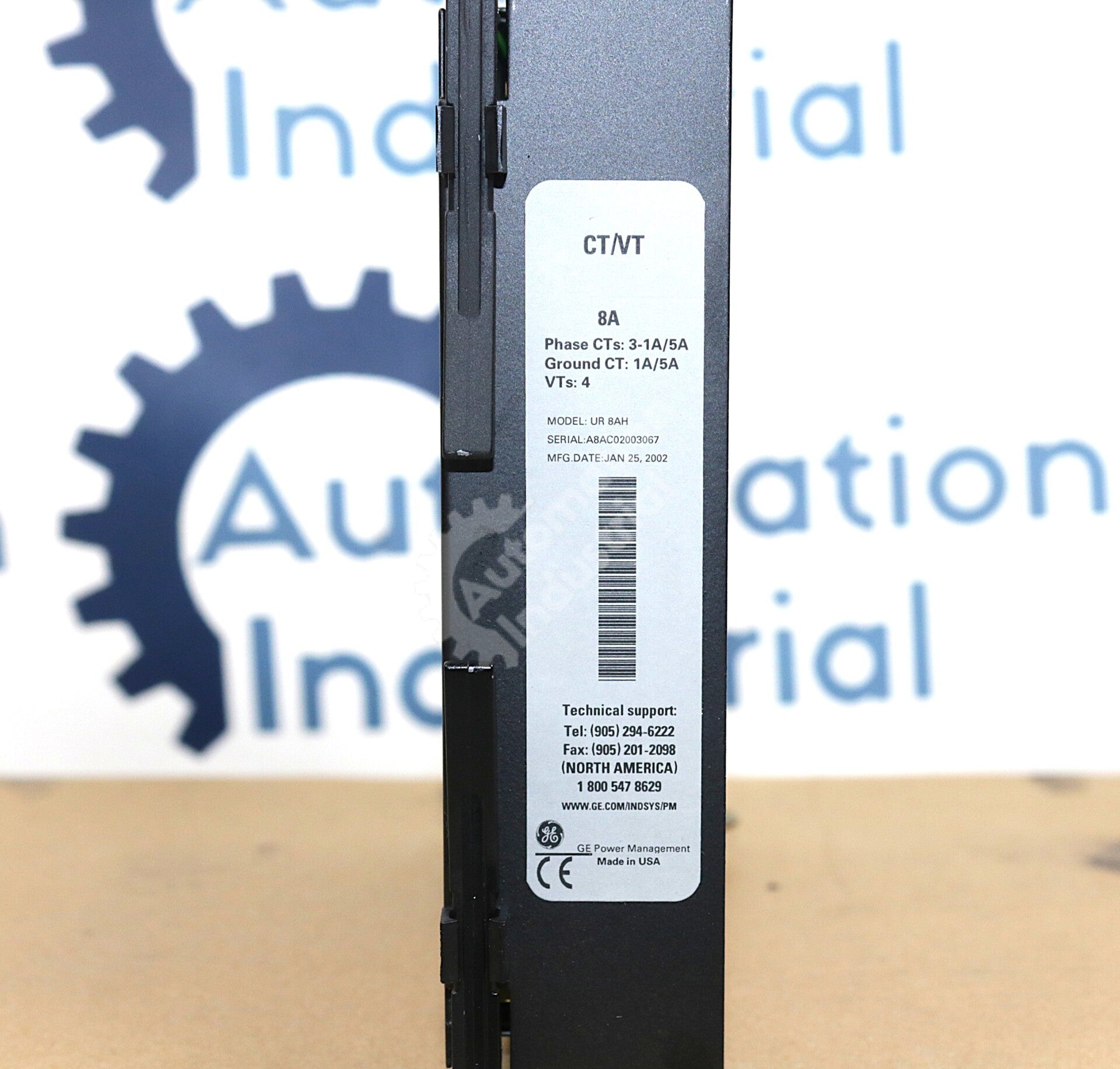 UR 8AH By GE Multilin UR-8AH CT/VT Module UR Series Universal Relay NSFP