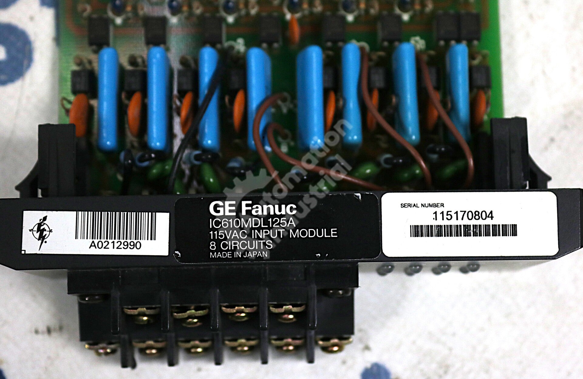 IC610MDL125A By GE Fanuc 115VAC Input Module 8 Circuits NSNB
