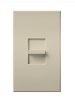 NTF-10-277-LA | Lutron Nova T 277VAC Fluorescent & LED Single-Pole Dimmer