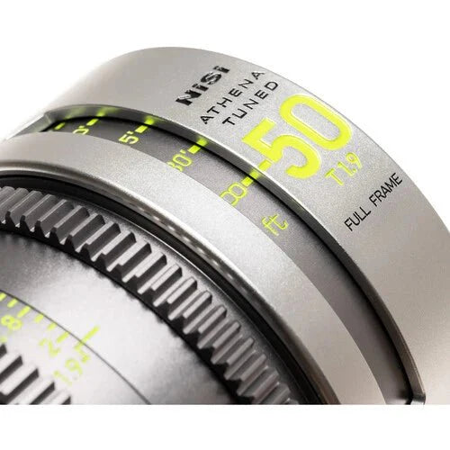 NiSi ATHENA Tuned Prime T2.4/1.9 Full-Frame 5-Lens Kit with Case (PL Mount)