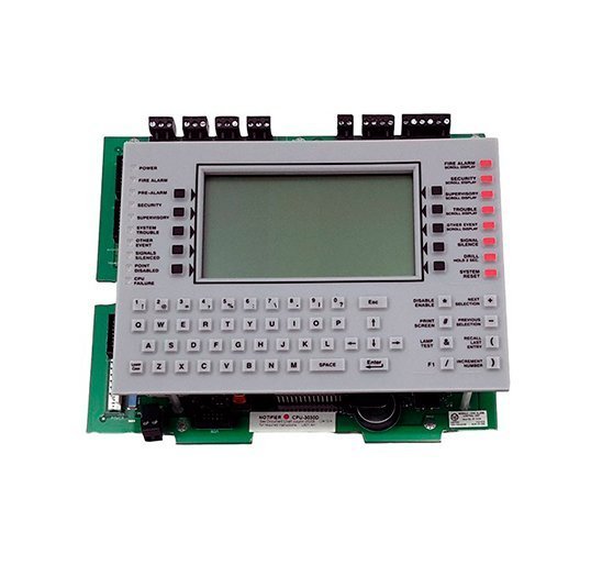 Notifier CPU2-3030D Replacement CPU with LCD Display & QWERTY Keypad for NFS2-3030