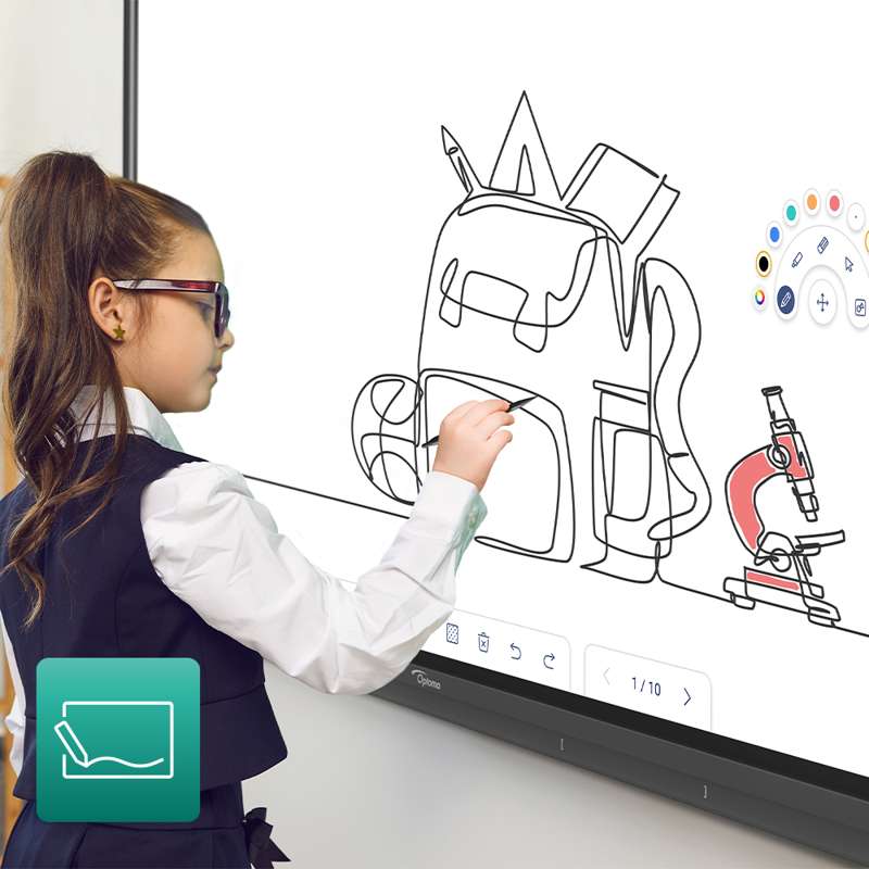 Optoma Creative Touch 3 Series 86" Interactive 4K Panel