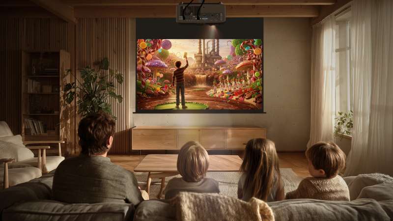 Optoma GT3900UHD 4K UHD 4,000 Lumens Short Throw Home Entertainment Laser Projector