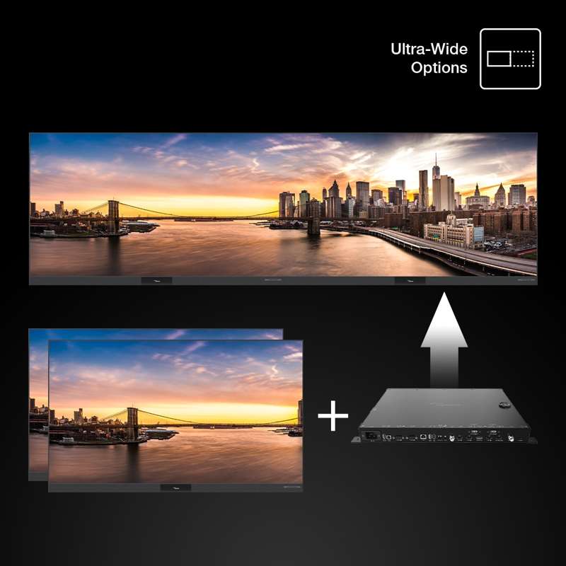 Optoma ProScene UWC196 All-in-One 196" Direct View LED Display