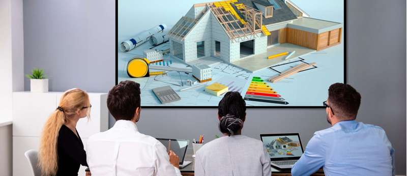 Optoma ZK420UST Eco-friendly Compact 4K UHD Ultra Short Throw Laser Projector