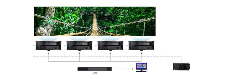Optoma ProScene ZU820TNL 8,800 Lumens High-Brightness Professional Laser Projector