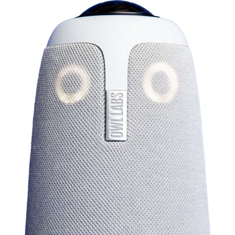 Owl Labs Meeting Owl 3 Premium Pack: Smart Conference Camera, Table Stand, USB cable & Owl Care