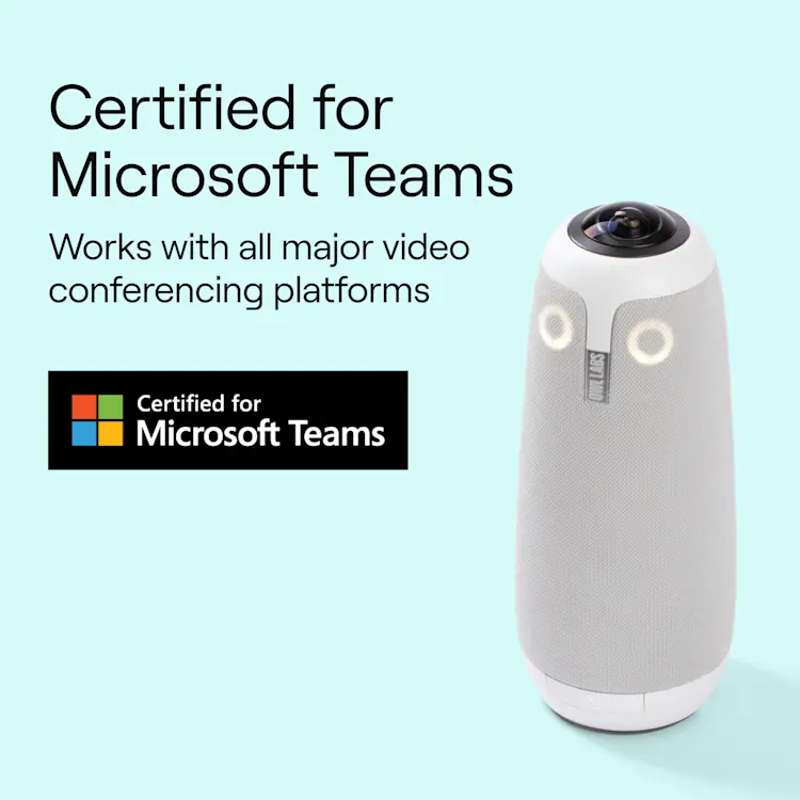 Owl Labs Meeting Owl 3 and Expansion Mic - Video Conferencing Bundle