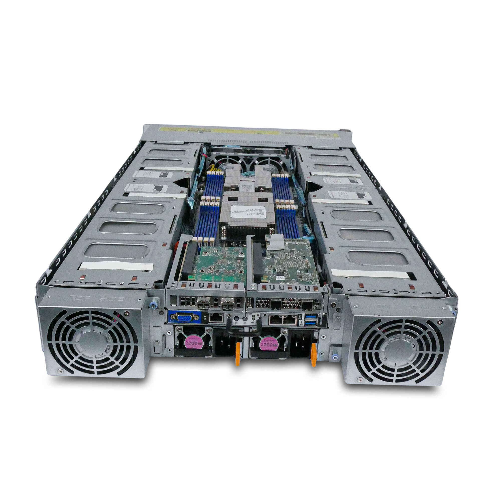 Gigabyte G292-Z42 2U 8-GPU Barebones Server Dual AMD EPYC 7H12 64-Core 16x DDR4 DIMM 8x 2.5" Bay Refurbished