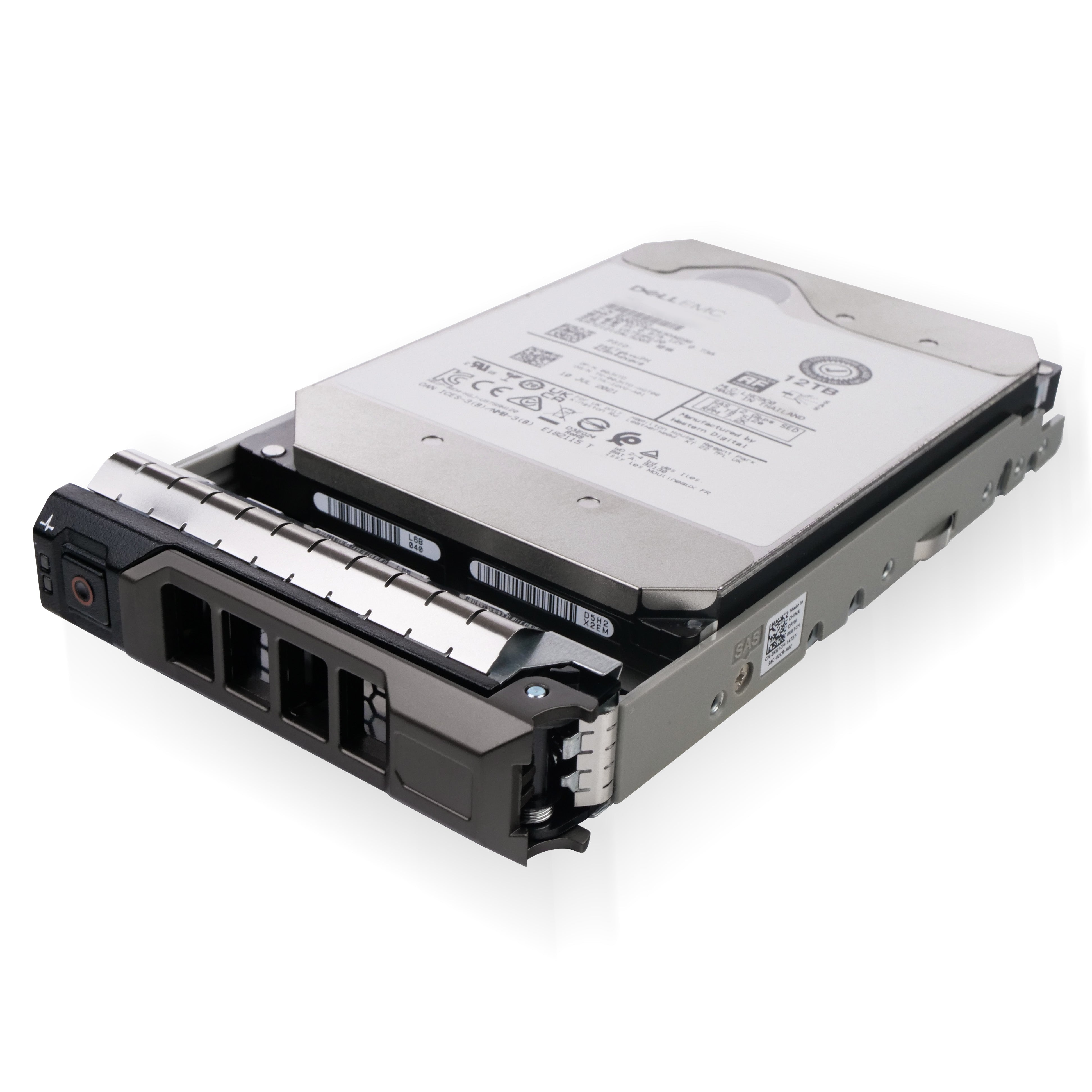Dell G13 400-AZWK 12TB 7.2K RPM SAS 12Gb/s 512e 256MB 3.5in Refurbished HDD