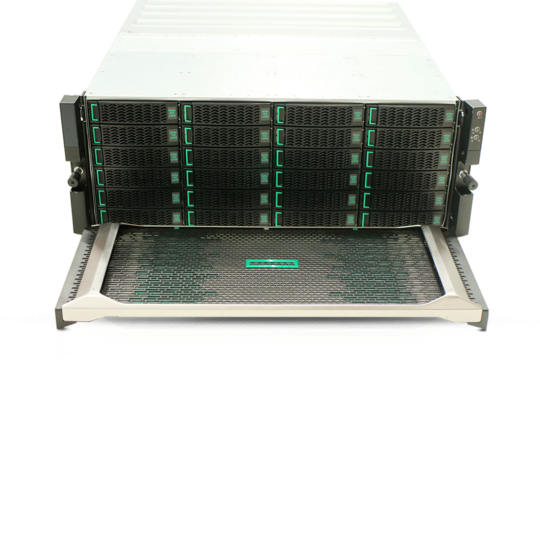 HPE Alletra 6070 All Flash Dual-Controller Base Array 4U 24-Bay With installed Gen 4 NVMe SSDs