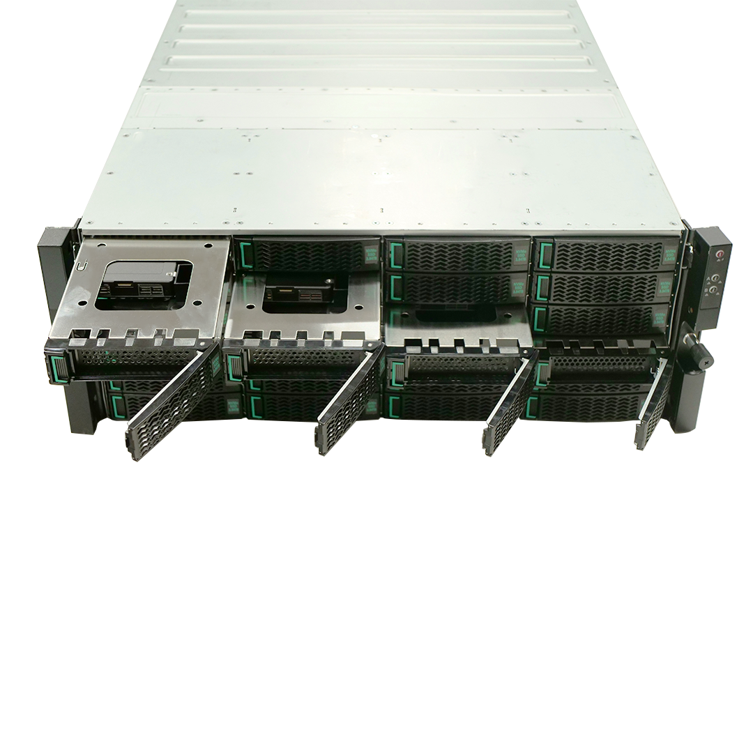 HPE Alletra 6070 All Flash Dual-Controller Base Array 4U 24-Bay With installed Gen 4 NVMe SSDs
