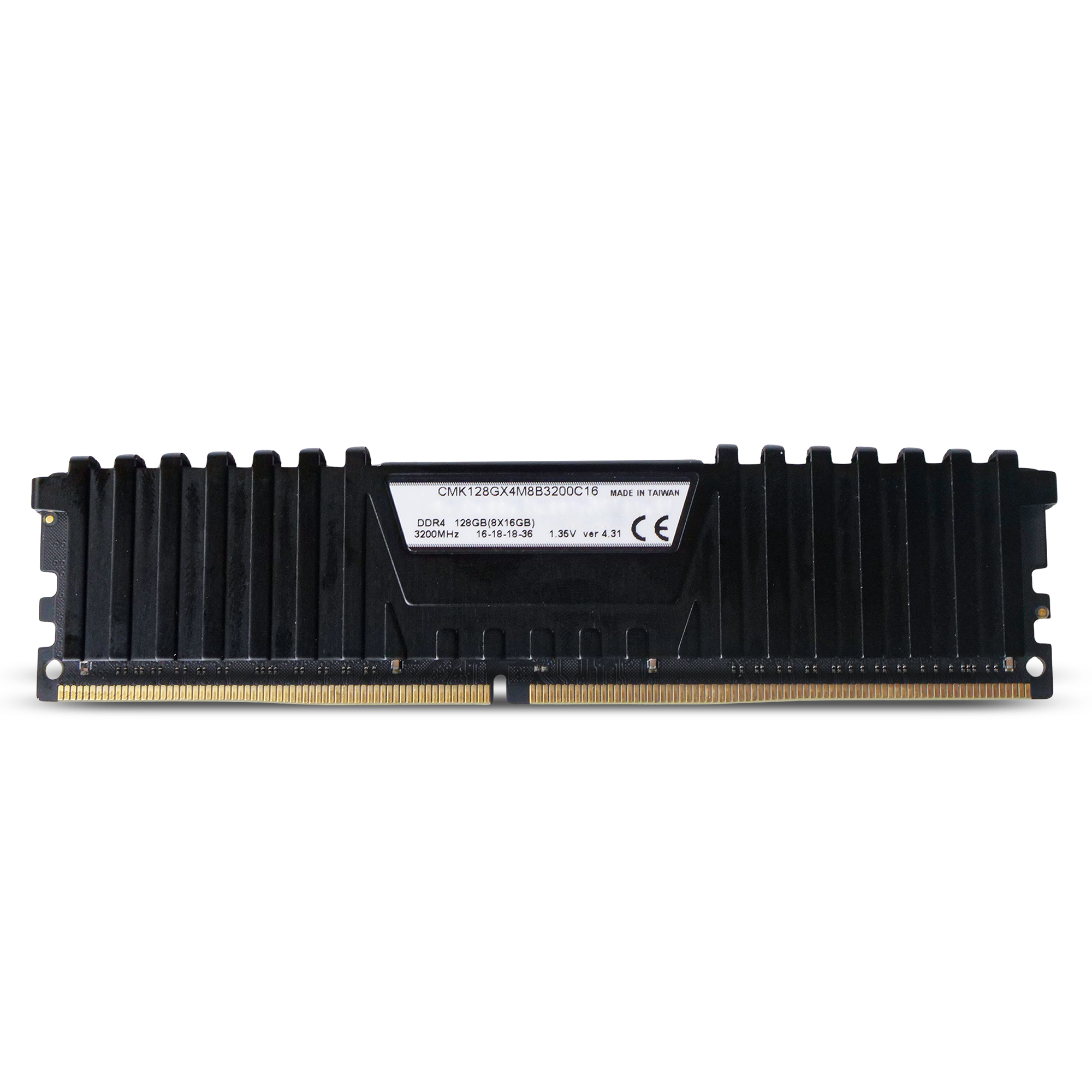 Corsair Vengeance LPX 1x 16GB CMK128GX4M8B3200C16 DDR4 3200MHz PC4-25600 UDIMM Desktop Refurbished Memory