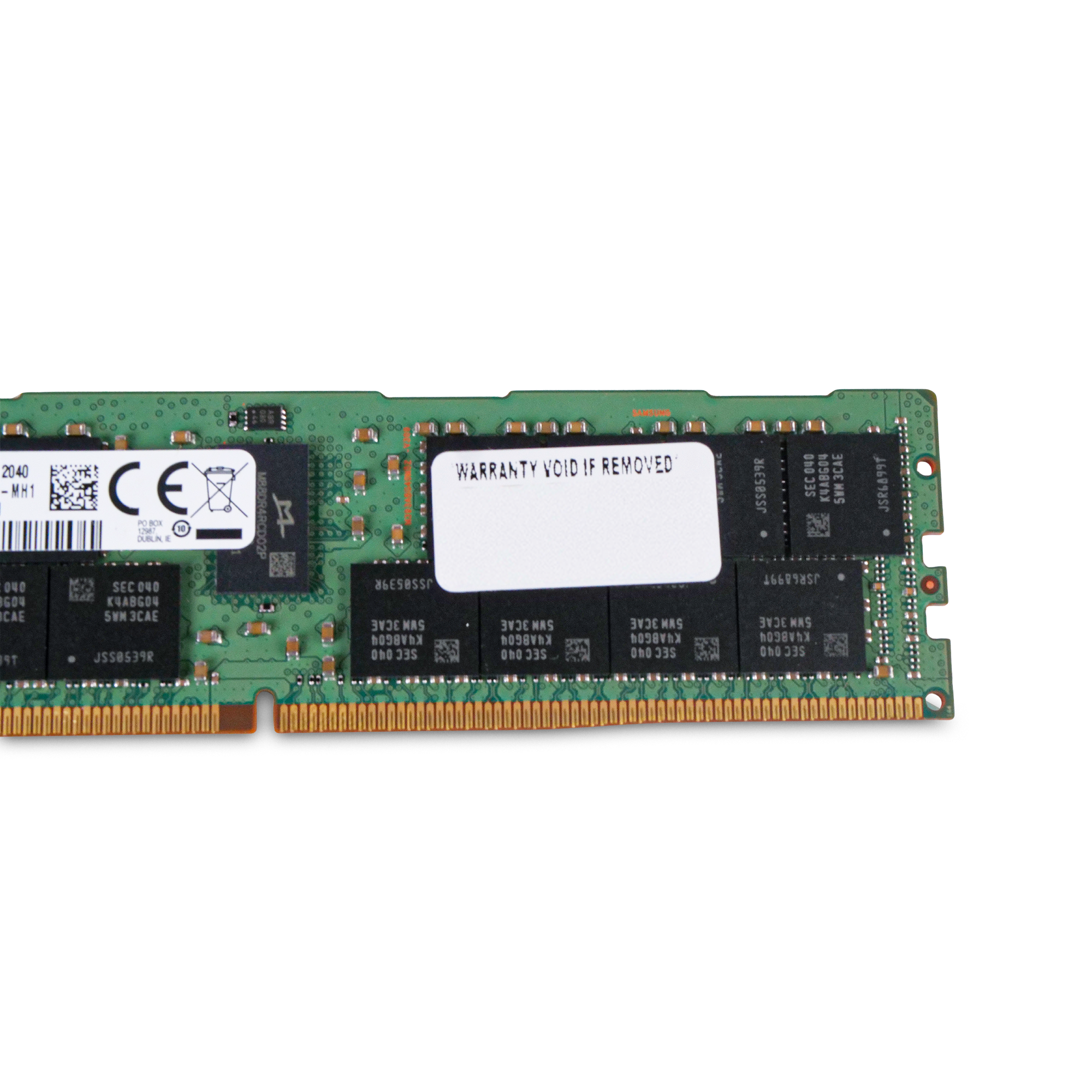 Samsung M393AAG40M32-CAECO 128GB DDR4 3200MHz 2S2Rx4 RDIMM ECC Server RAM (PC4-3200AA) Refurbished