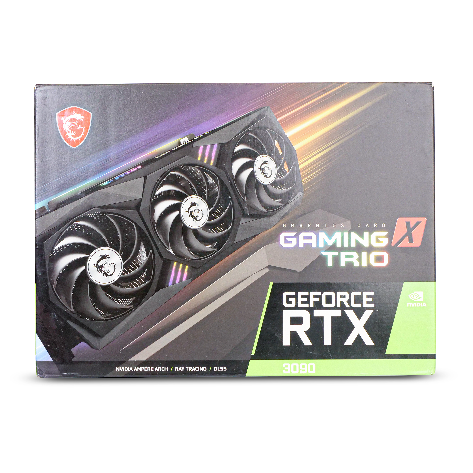 MSI NVIDIA GeForce RTX 3090 GAMING X TRIO G3090GXT24 24GB GDDR6X PCIe 4.0 x16 Refurbished Gaming Graphics Card