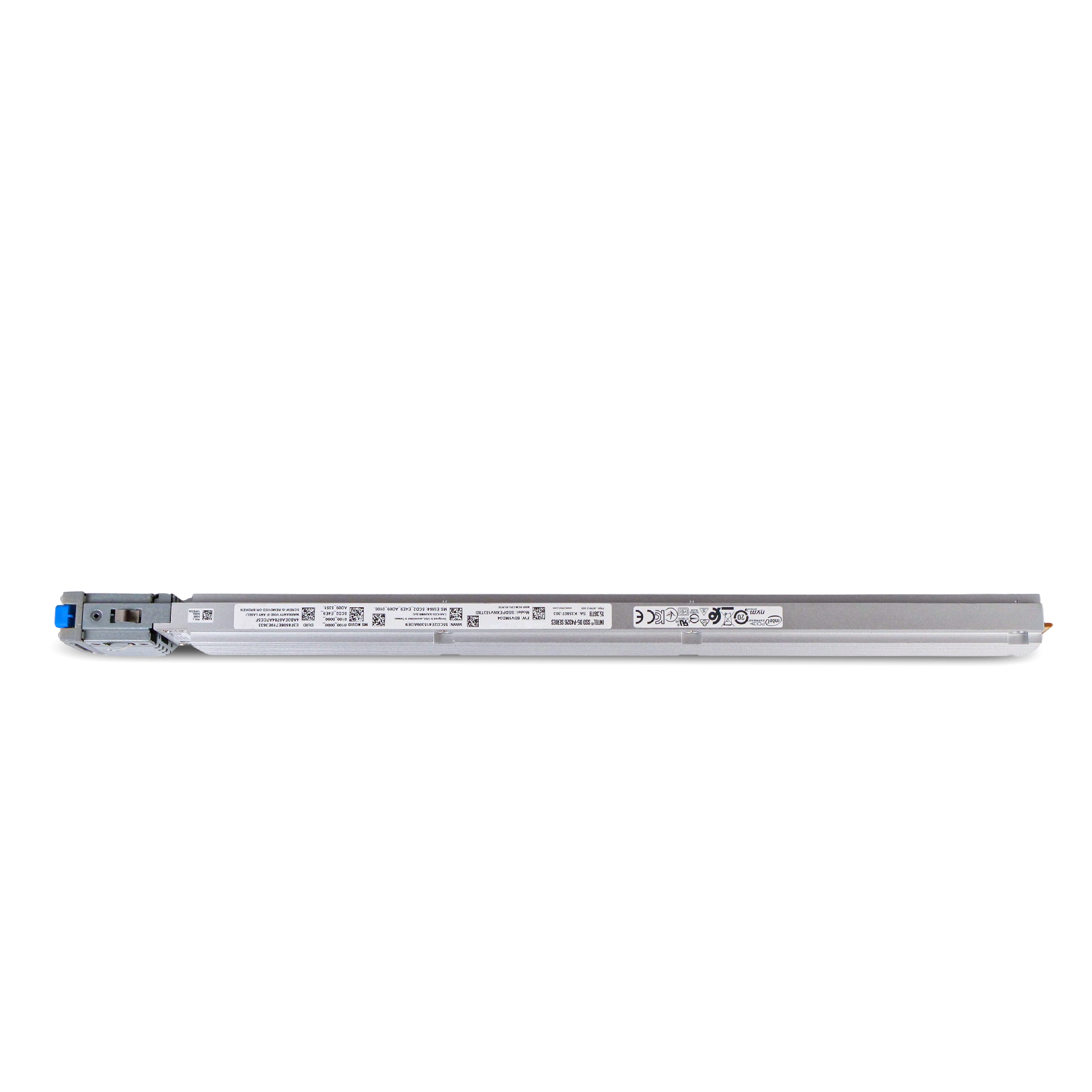 Intel D5-P4326 SSDPEXNV153T8D 15.36 TB 0.18 DWPD PCIe Gen 3.1 x4 4GB/s QLC NVMe 512e E1.L Refurbished SSD