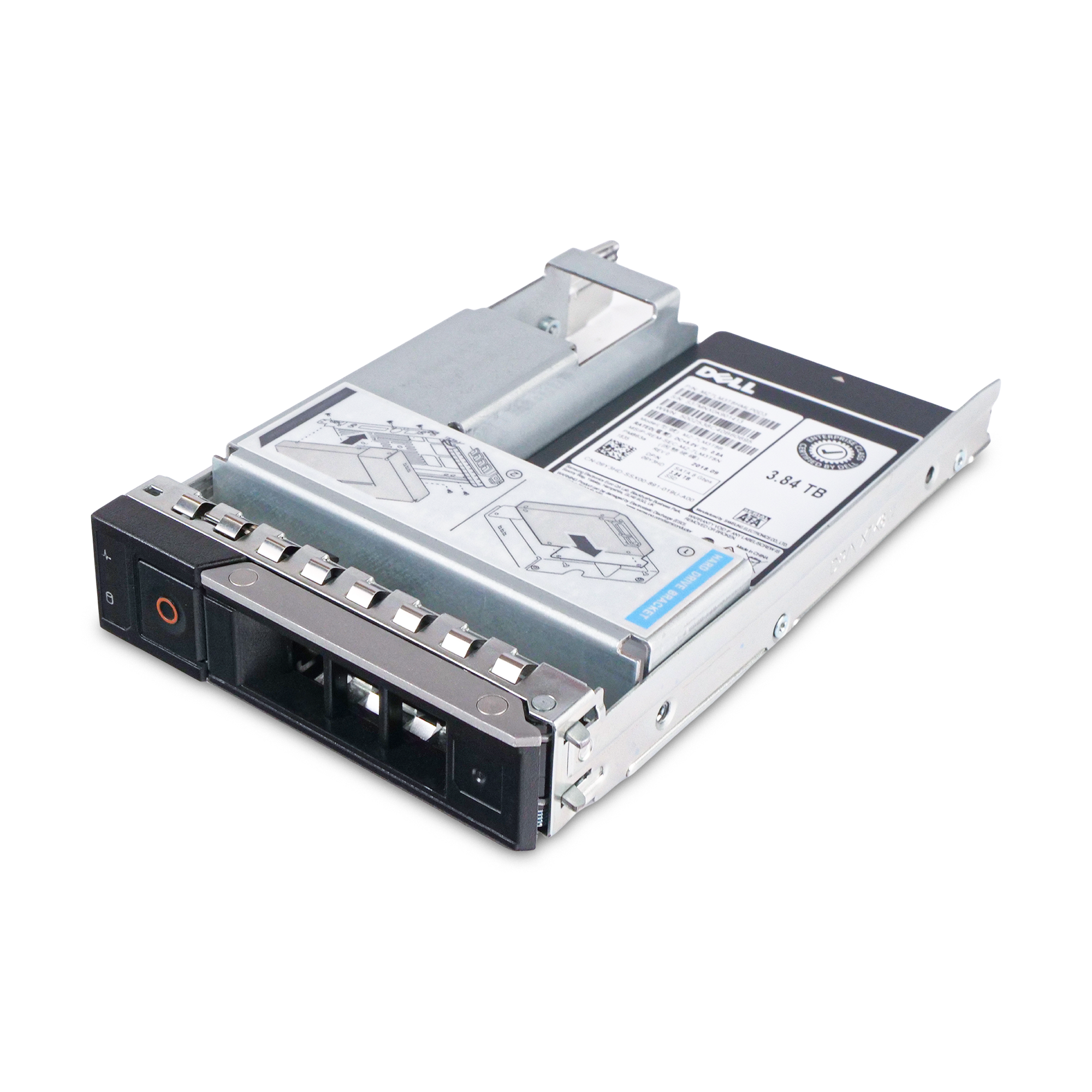 Dell G14 09Y3HD 3.84TB 1.3 DWPD SATA 6Gb/s 3D TLC Hybrid 3.5in Refurbished SSD