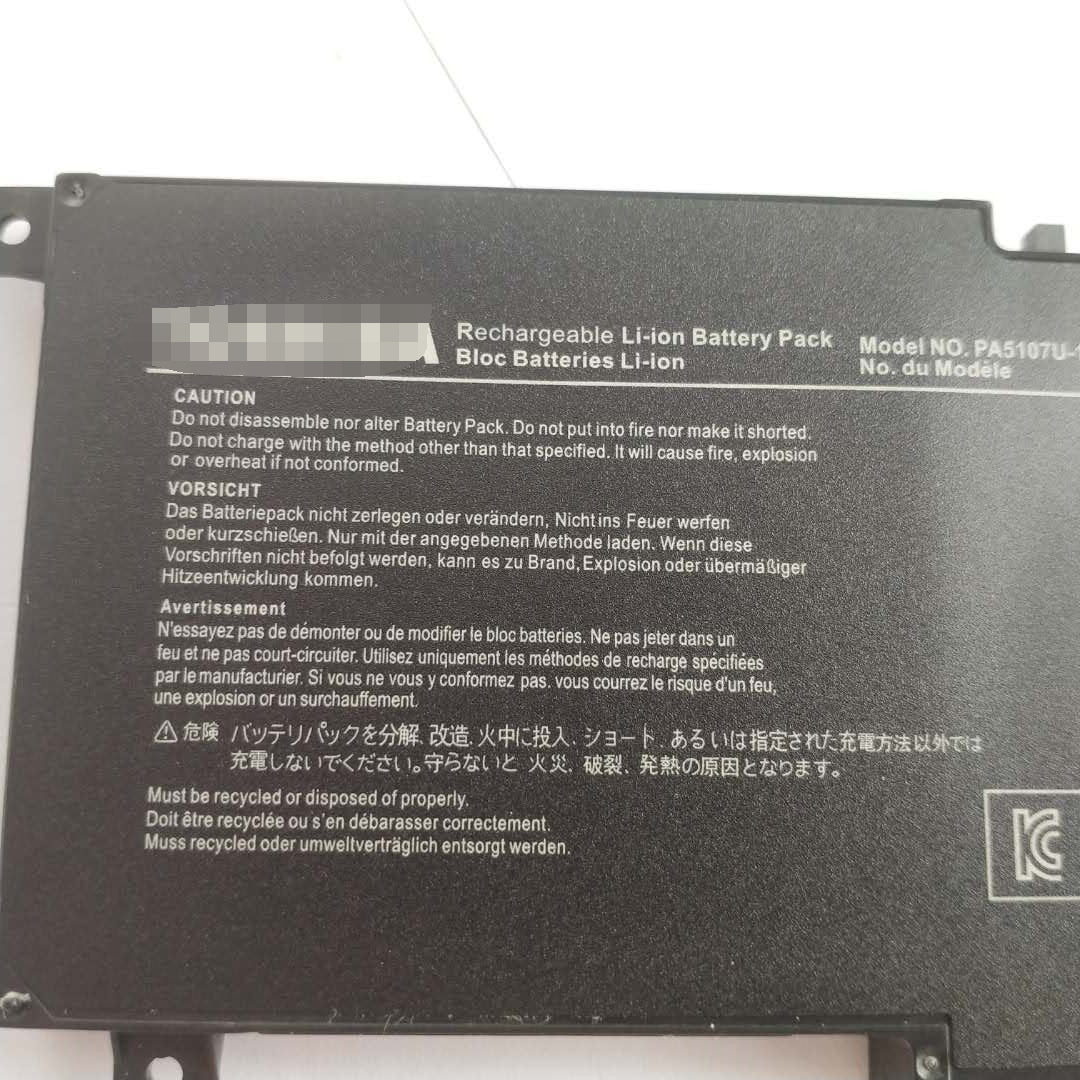 PA5107U-1BRS Battery For Toshiba Satellite S40-A S40DT-A L50 L55 S55