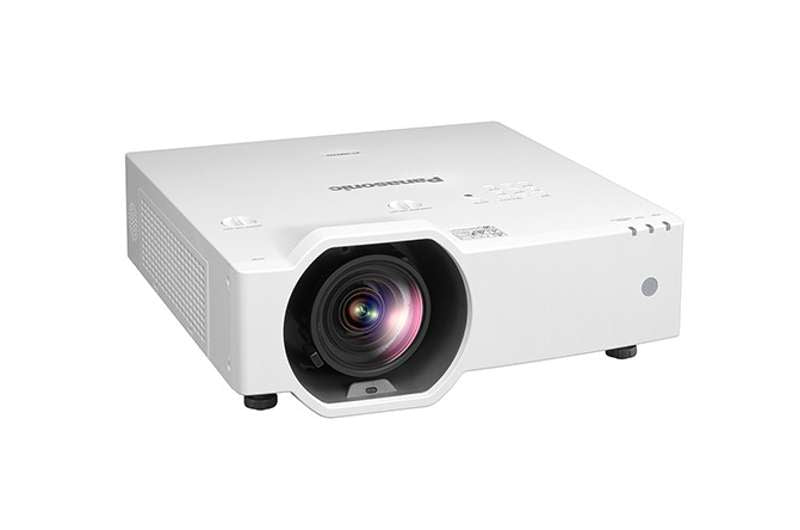 Panasonic PT-VMZ6ST 6,200 Lumens WUXGA Short Throw Laser Projector, White