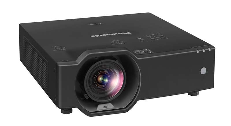 Panasonic PT-VMZ7ST 7,000 Lumens WUXGA Short Throw Laser Projector, Black