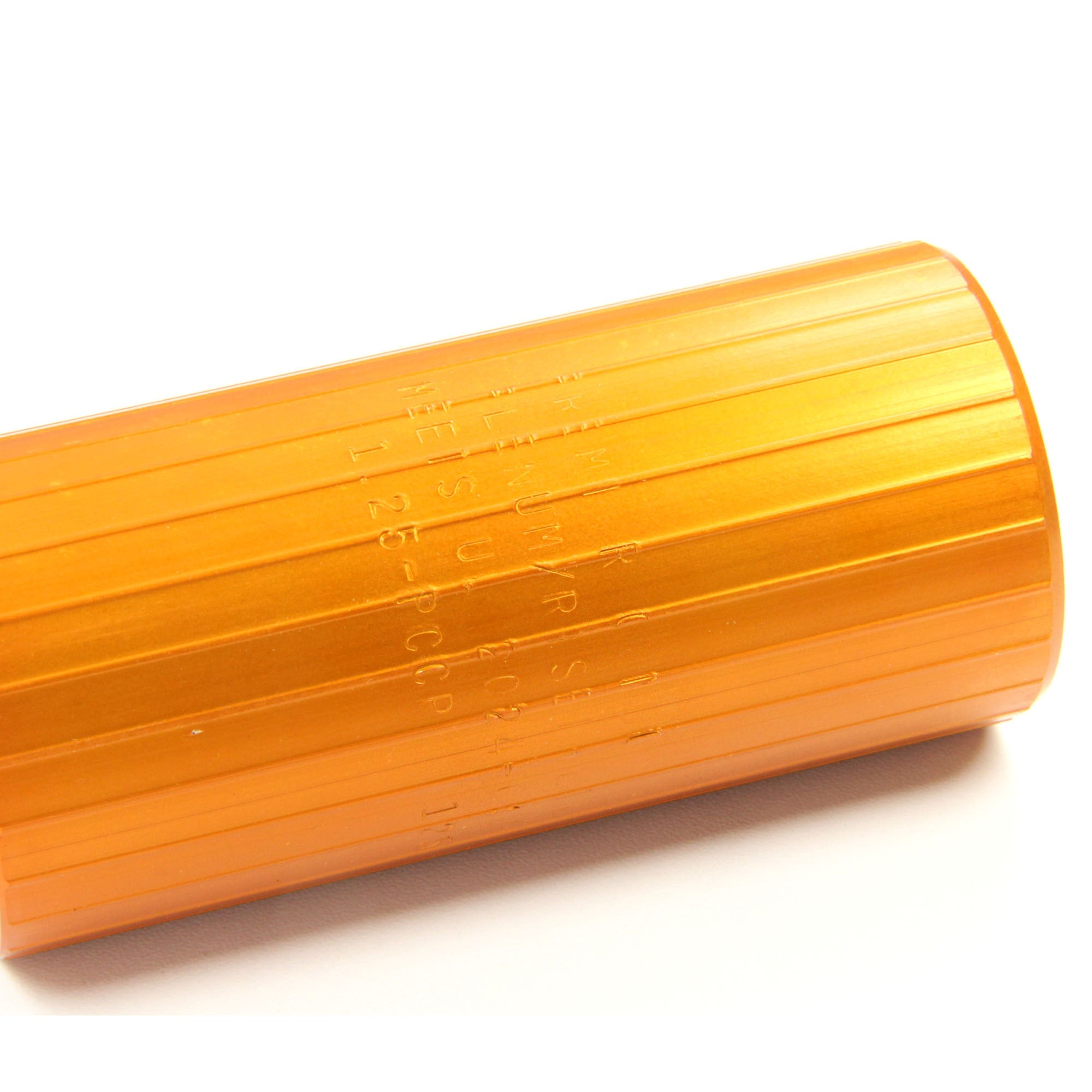 Anodized Aluminum ETL Tapered Screw on, 1-1/4" HDPE Riser/Plenum