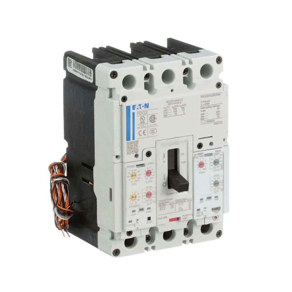 Eaton PDG23M0100E3RL Power Defense 100A 3-Pole Molded Case Circuit Breaker