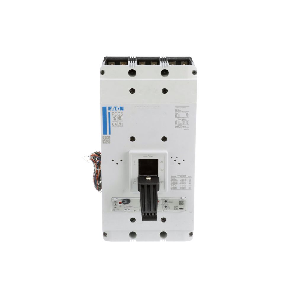 Eaton PDF53P0800E3RN Power Defense 800A 3-Pole Molded Case Circuit Breaker 600VAC
