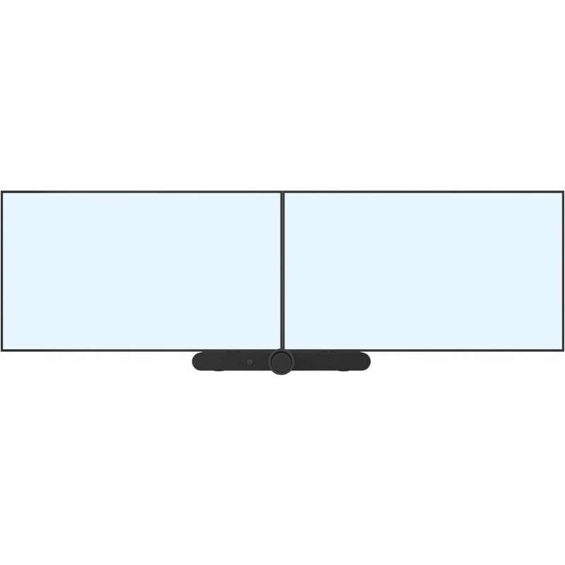 Peerless-AV Universal UC/VC Soundbar/Camera Mount for 55" to 98"+ Single Displays and 55" to 75" Dual Displays