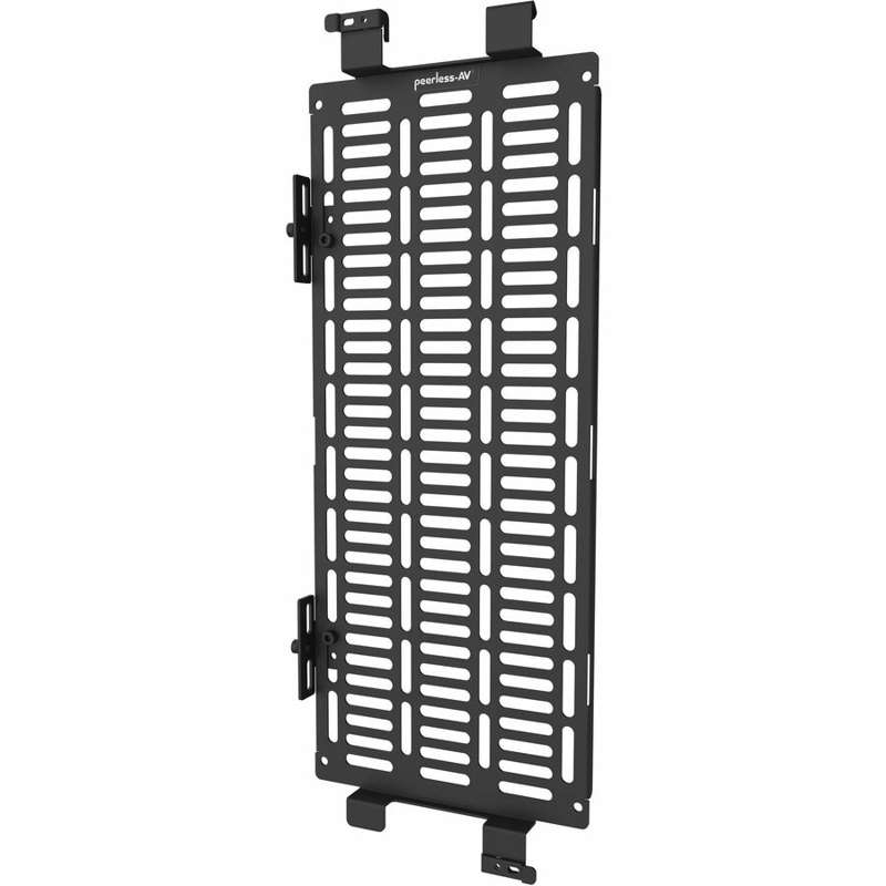 Peerless-AV ACC-UCM3 Mounting Plate for Media Player, A/V Equipment - Black - TAA Compliant