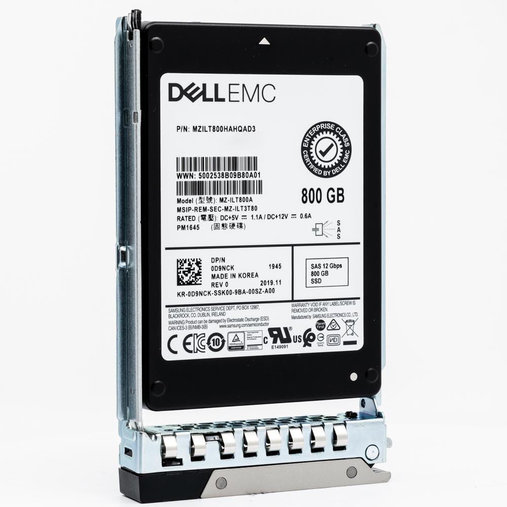Dell G14 400-AZII D9NCK 800GB SAS 12Gb/s 2.5in Recertified Solid State Drive