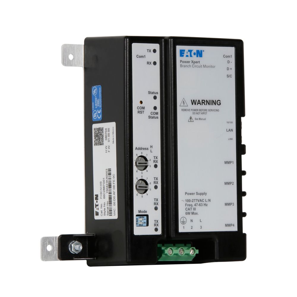 Eaton PXBCM-MB Branch Circuit Monitor Meter Base for Power Xpert Systems